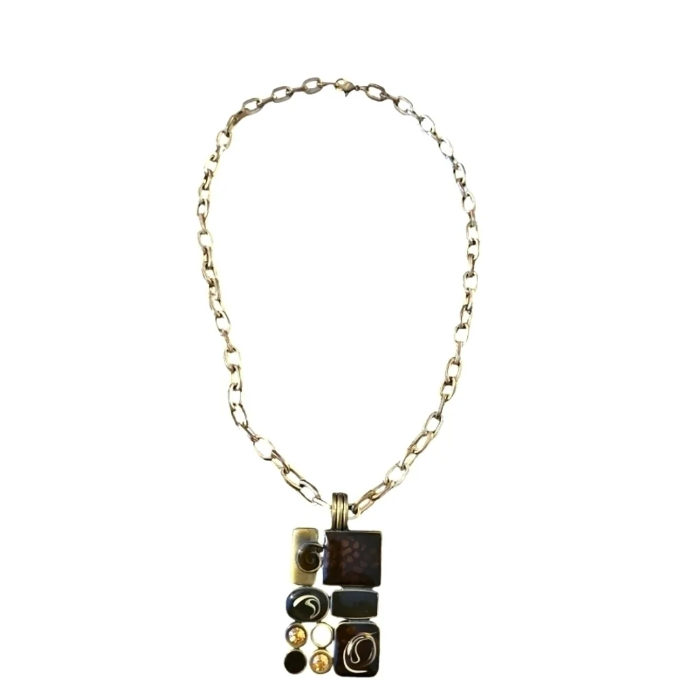 Premier Designs interchangeable Pendant Chunky Necklace